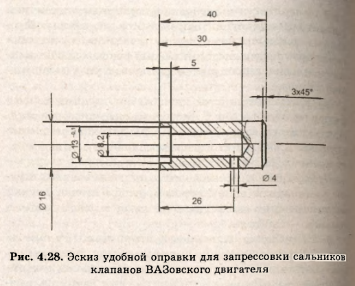 Притирка клапанов головки ВАЗ-2108 до 15